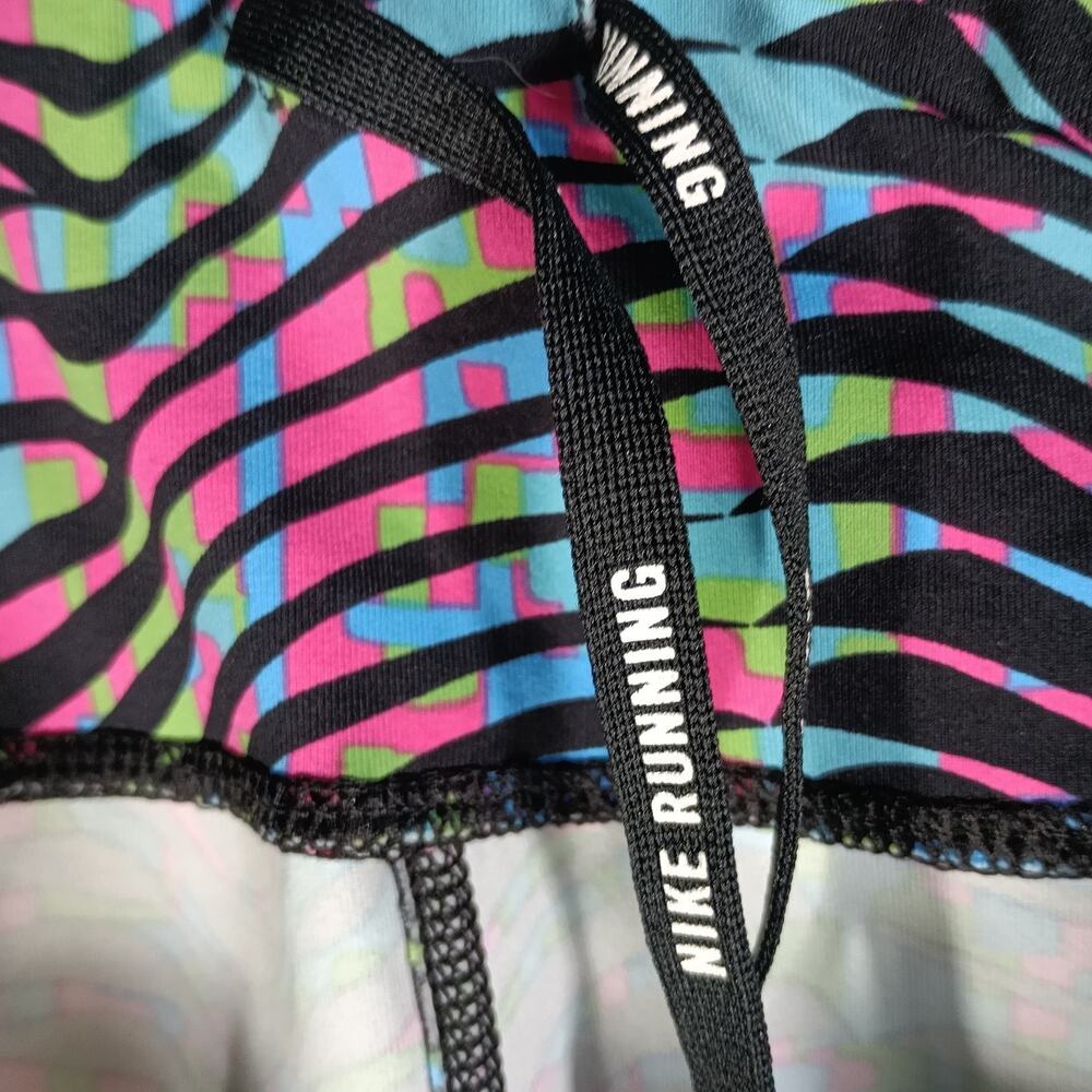 Nike Epic Lux Leggings Women Small Multicolor Dri Fit Running Cropped Sidewinder - Picture 9 of 12